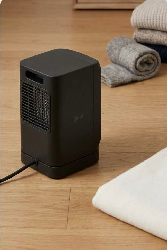 Portable electric space heater